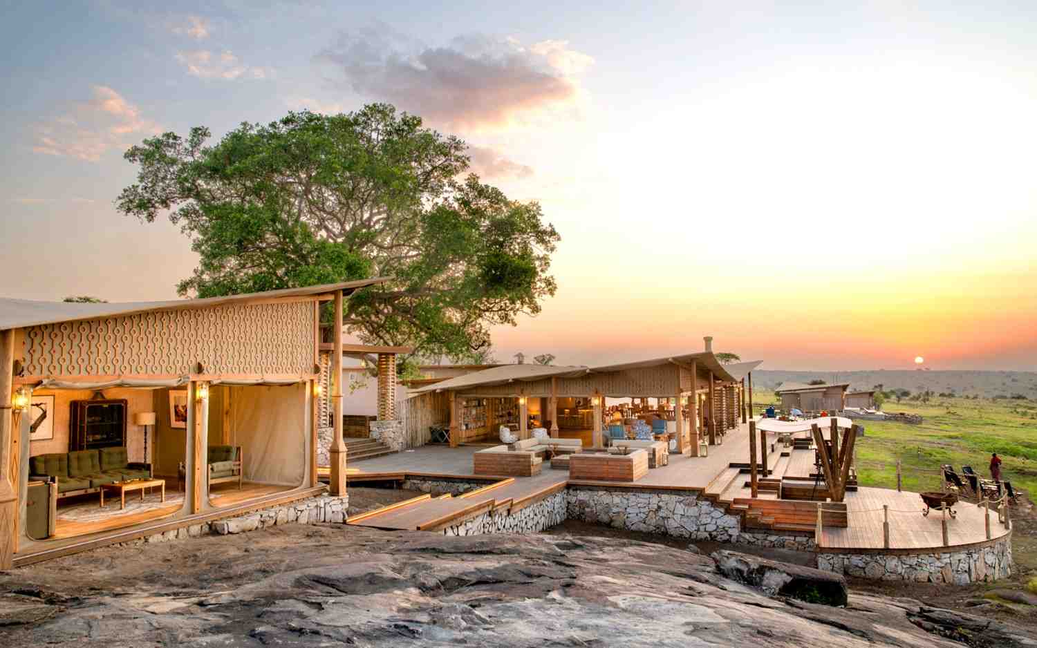 1MRLodgeoutsideview — Images from the Nairobi – Fly to Masai Mara – Afternoon Game Drive accommodations itinerary in Tanzania