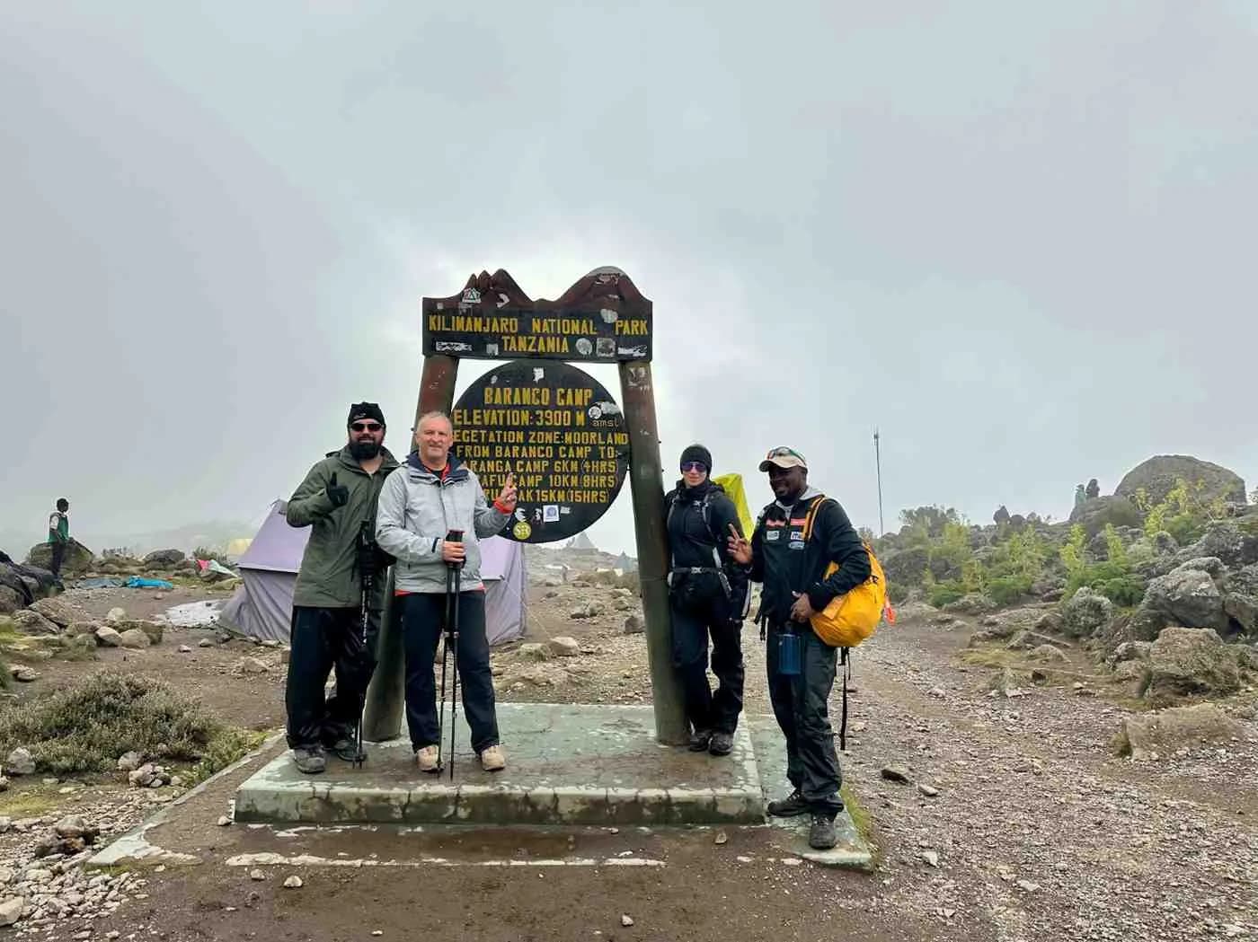 Machame Route Kilimanjaro Trek