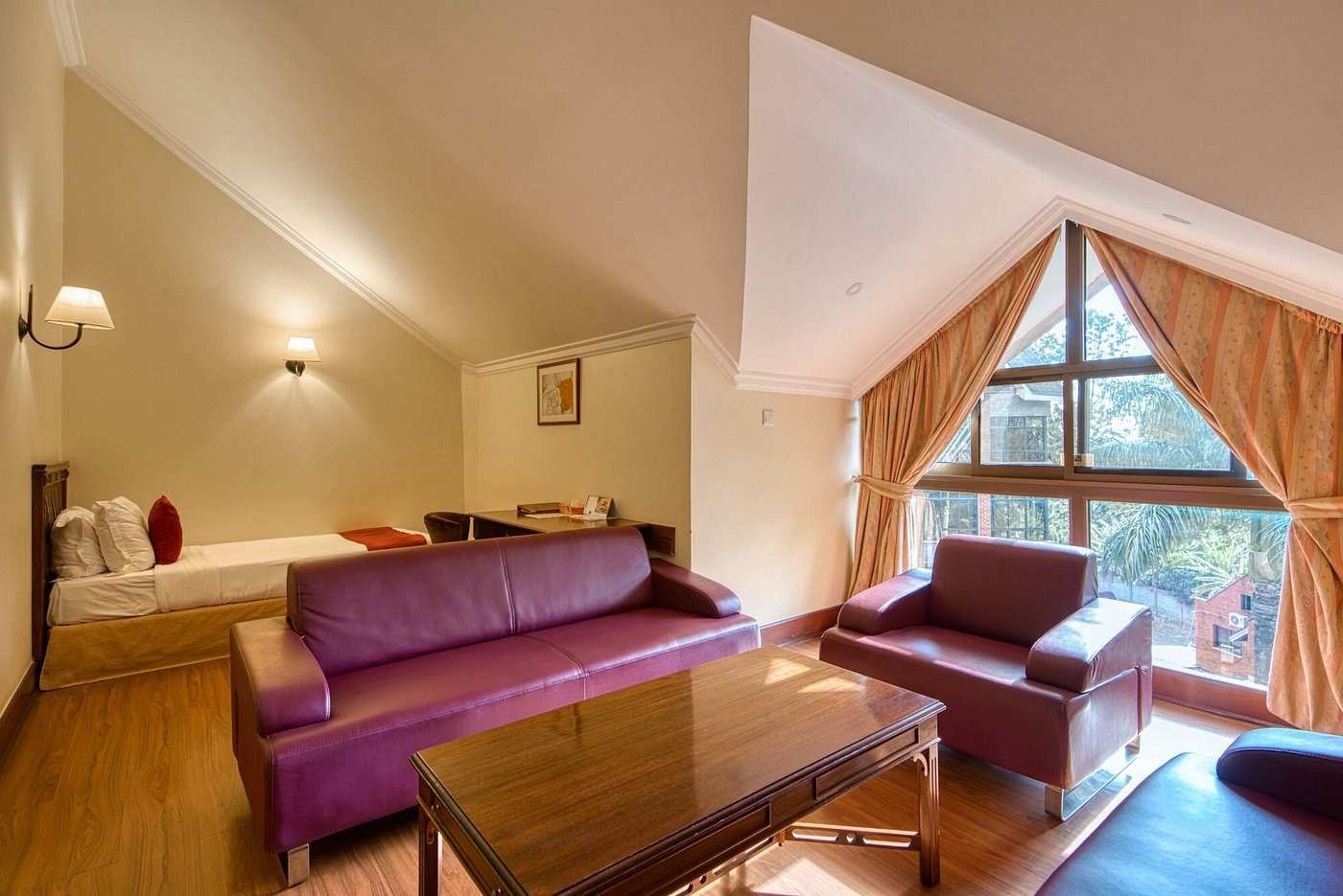 Exterior view of kibo palace hotel arusha — contemporary city-luxe hotel near arusha cbd accommodation in Tanzania