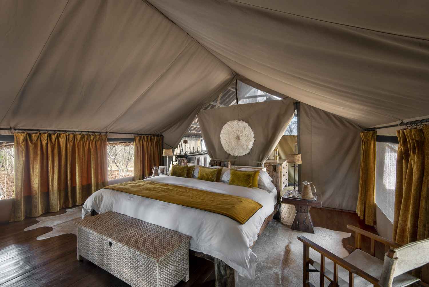 Laba Jongomero Camp – Tented Suites Tented Camp in Ruaha featuring Ruaha Riverbed, Tented Suites