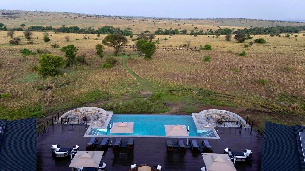 Serengeti Mara River Camp by Karibu Tented Camp in Northern Serengeti featuring Mara River, Pool