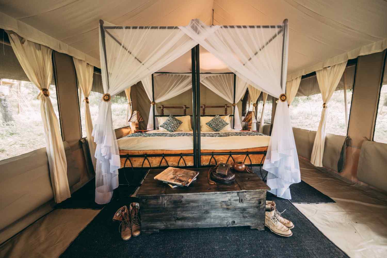 bedroom — Images from the Ngorongoro Conservation Area accommodations itinerary in Tanzania