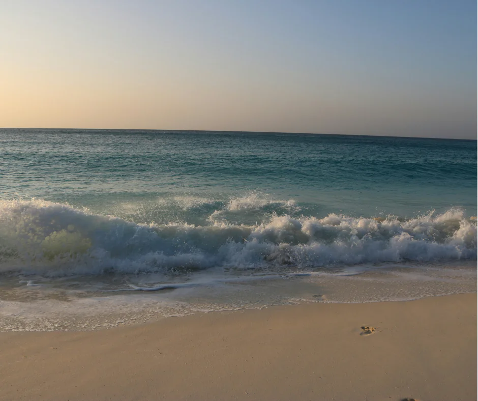 Beach and ocean scenery at Pemba Island island escape